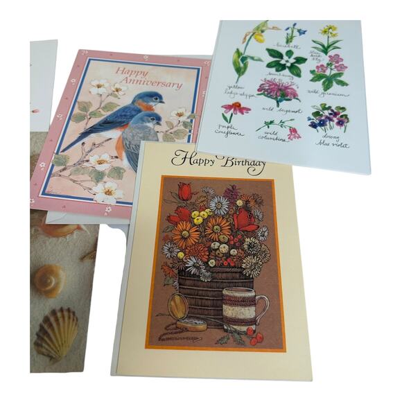 Assorted Vintage Greeting Cards with Envelopes Various Occasions Lot 30+ - Picture 4 of 12
